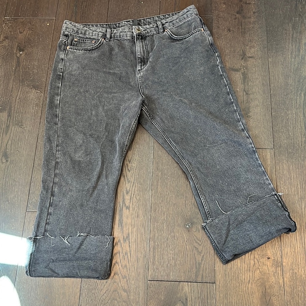 BLACK Top Shop wide leg pant- size 12